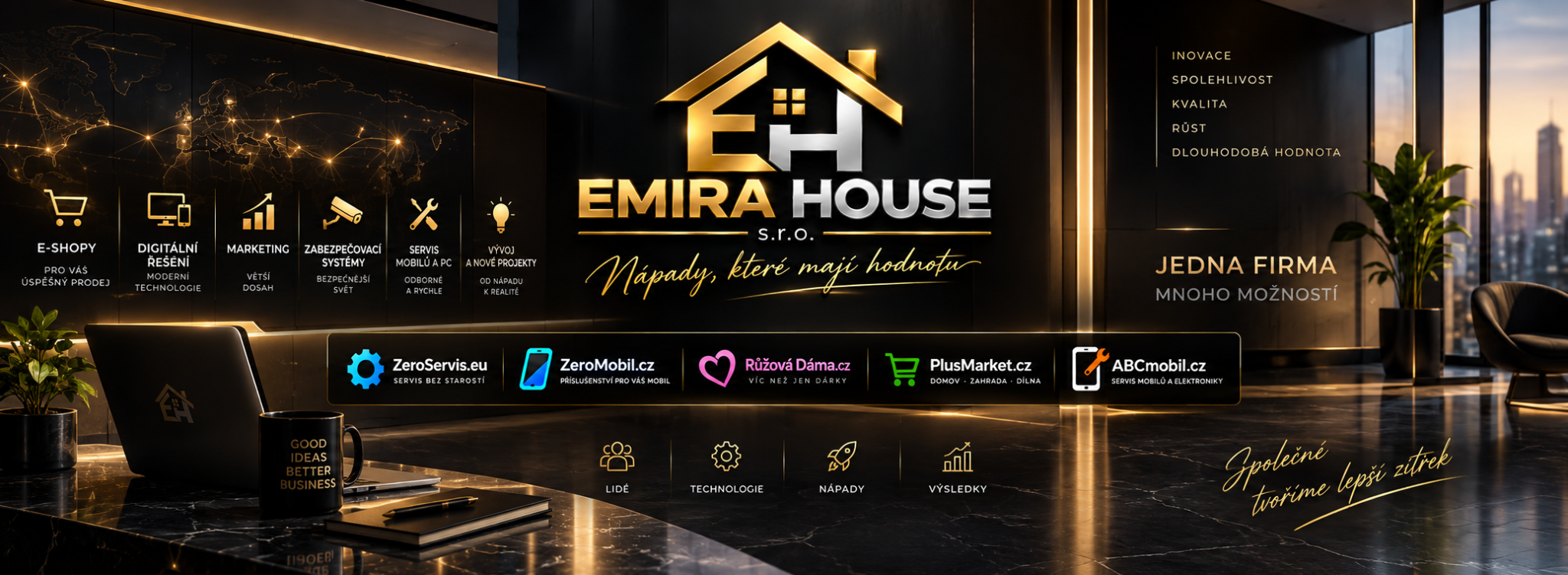 Emira House s.r.o. – Nápady, které mají hodnotu